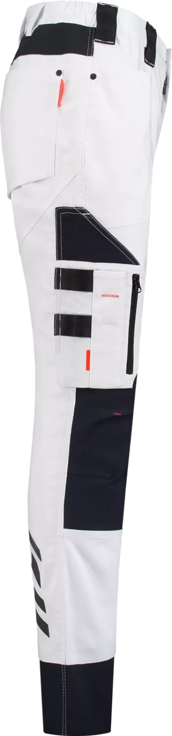 Workman 9004 STRETCH Worker Werkbroek P2S - Wit / Navy - Maat 88 (32/30)-image