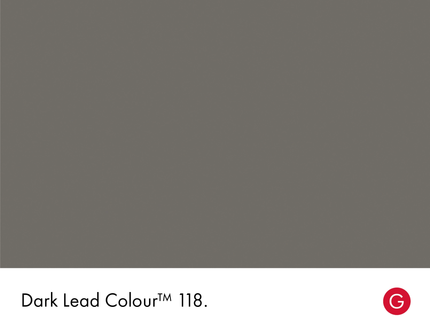 Little Greene Absolute Matt Emulsion - Dark Lead Colour No. 118 - 1L