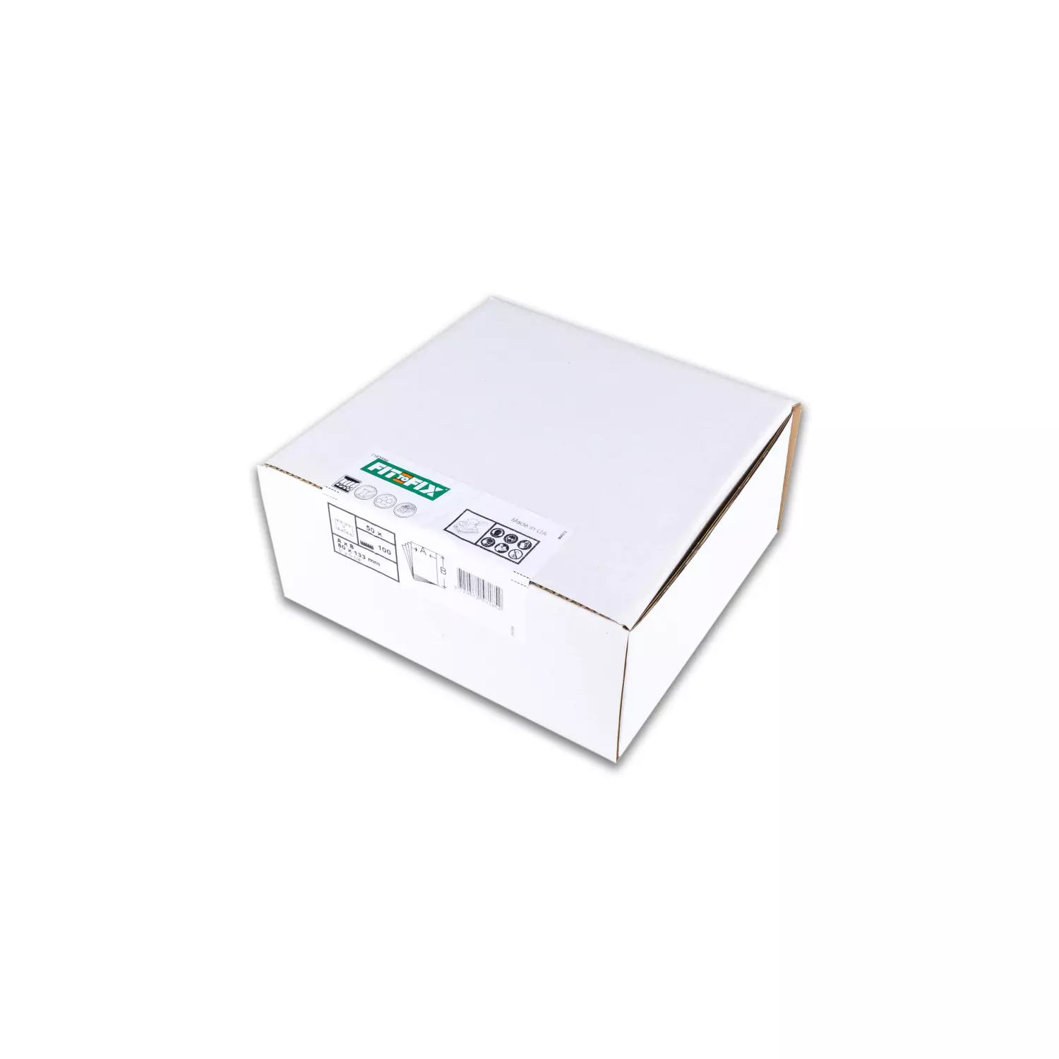 Fit-to-Fix Vlak schuurvel - P100 - 80x133mm (50st)-image