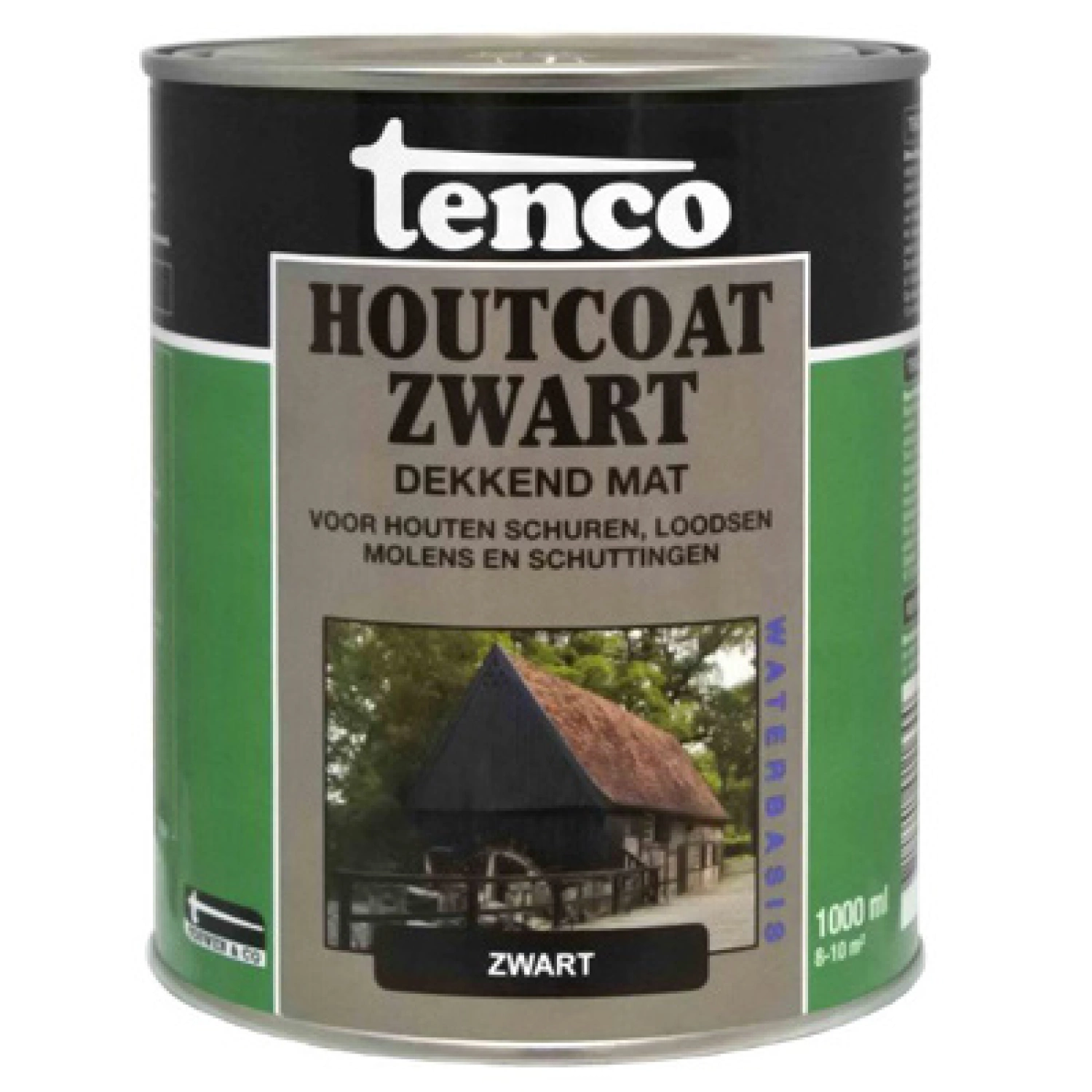 Tenco Houtcoat Mat - zwart - 2,5L-image