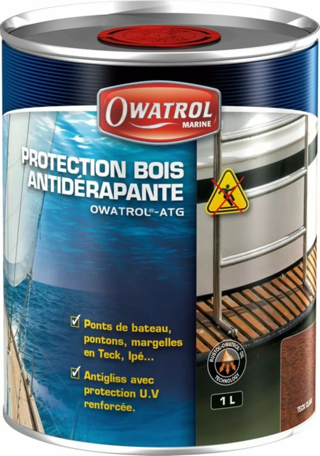 Owatrol Atg Antislipbeits Helder Teak 1L-image