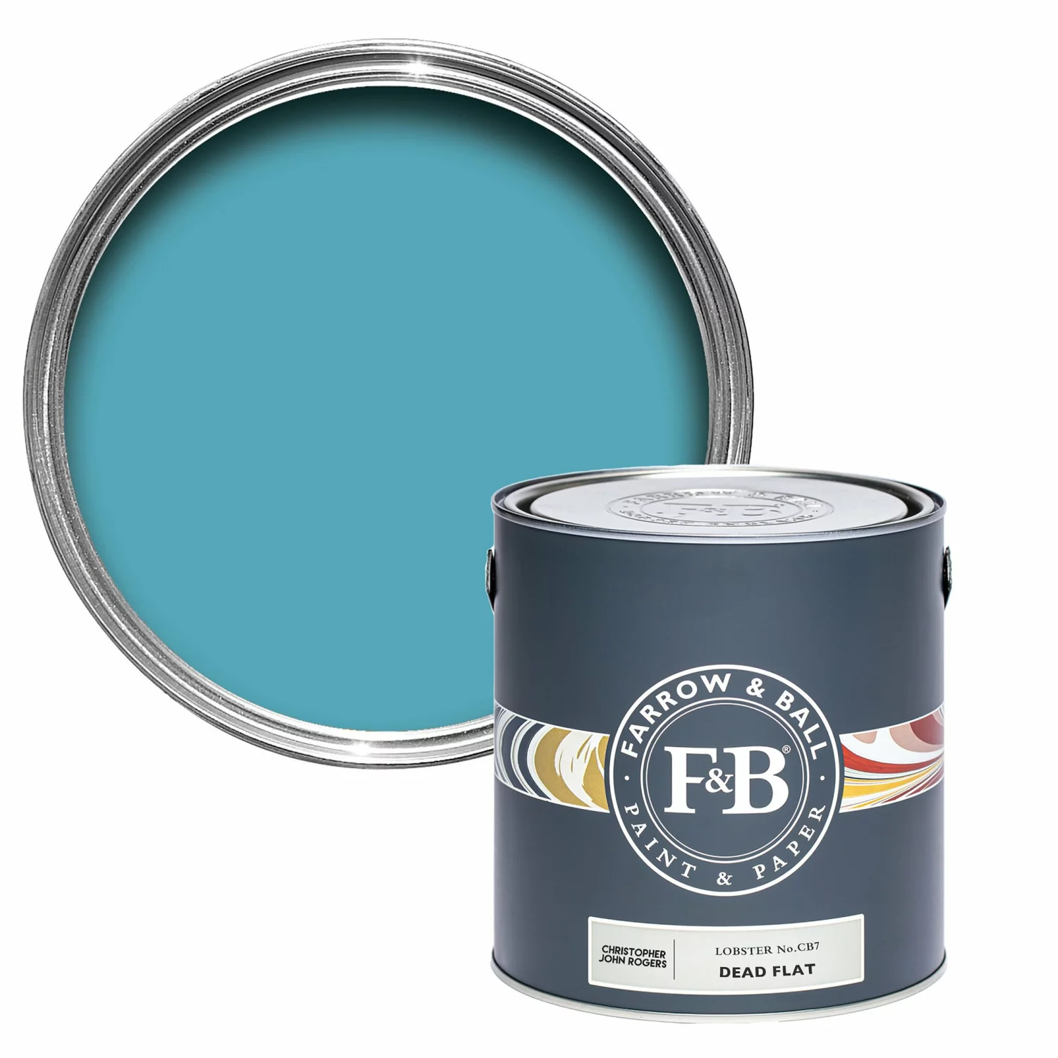 Farrow & Ball Full Gloss Lobster CB7 2,5 L-image