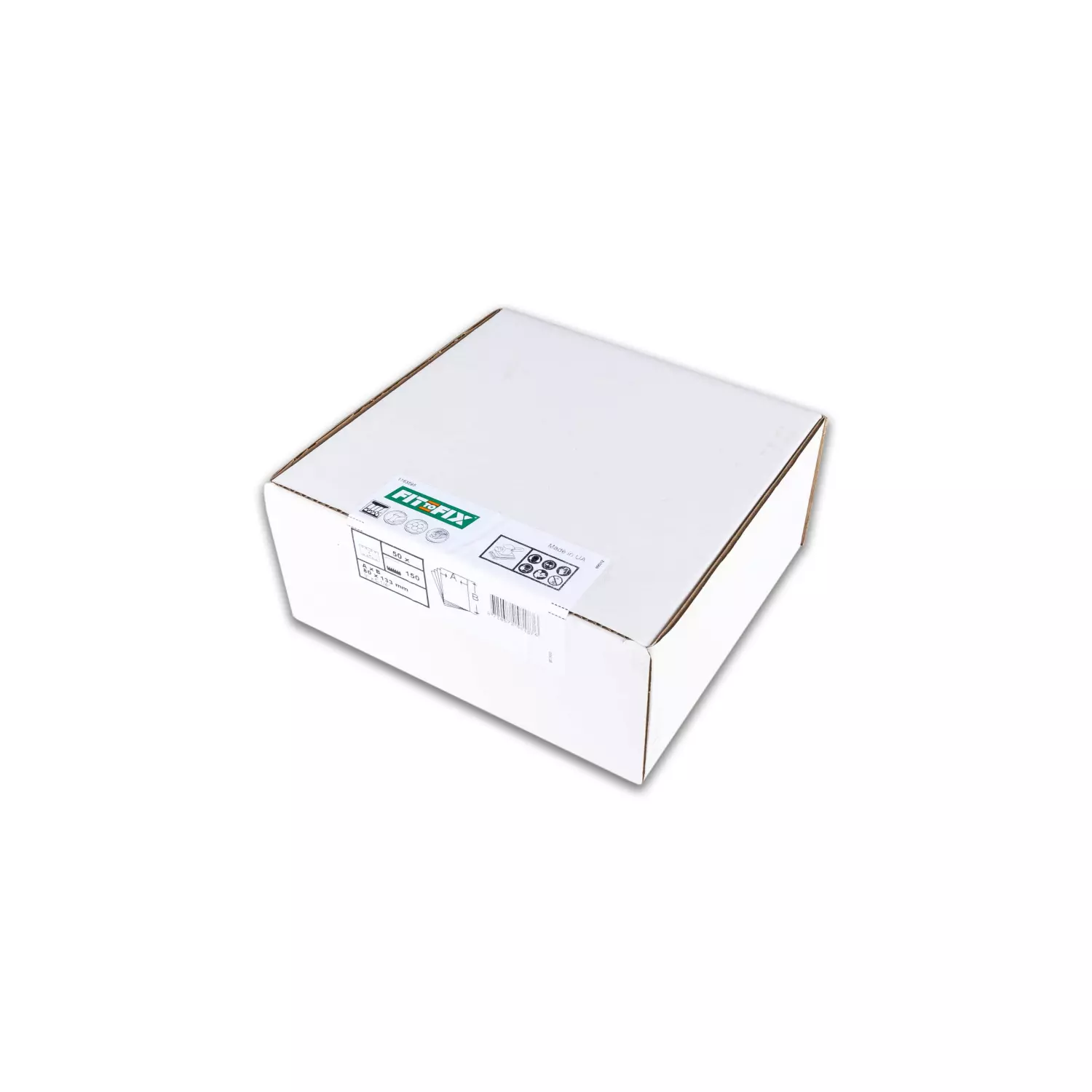 Fit-to-Fix Vlak schuurvel - P150 - 80x133mm (50st)-image