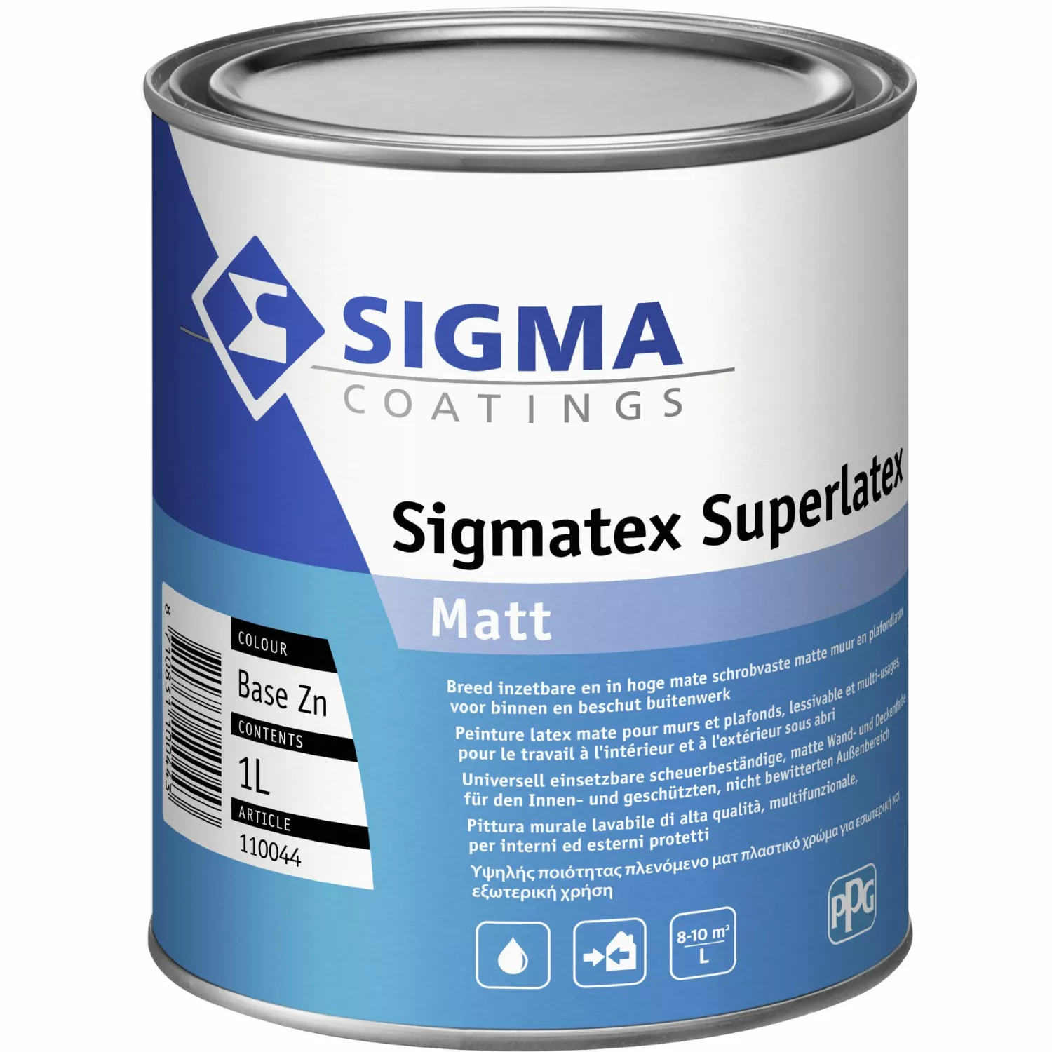 Sigma Sigmatex Superlatex Matt - op kleur gemengd - 1L - muurverf-image