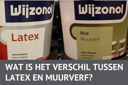 Wat is het verschil tussen muurverf en latex?-image