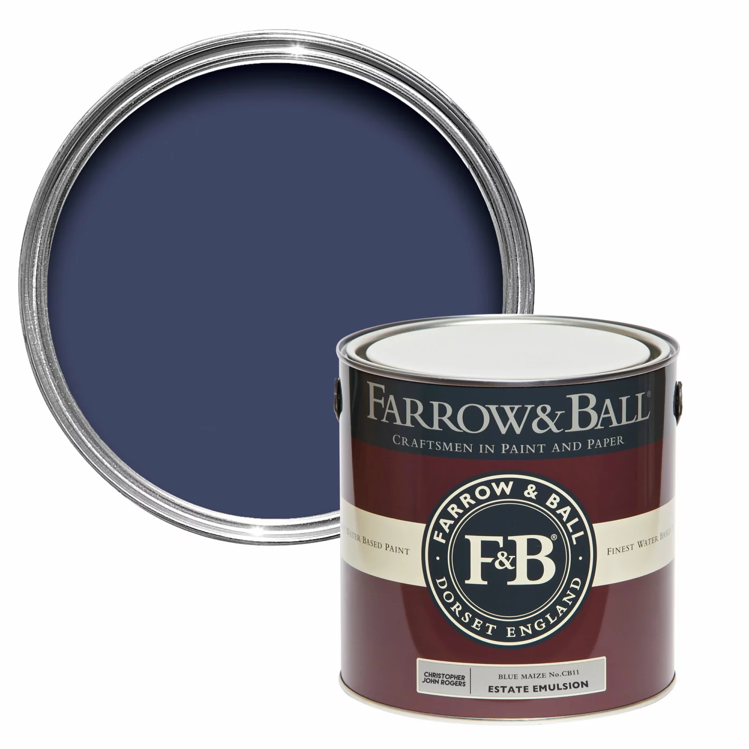 Farrow & Ball Estate Eggshell Blue Maize CB11 2,5 L-image