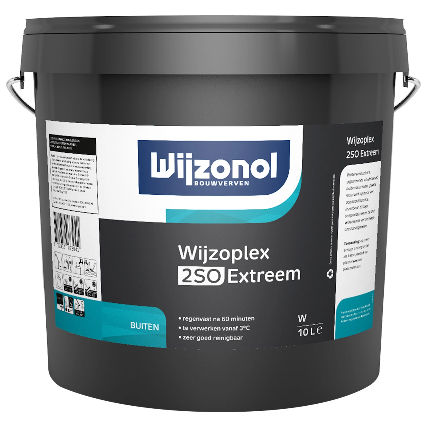 Wijzonol Wijzoplex 2SO Extreem - wit - 10L-image