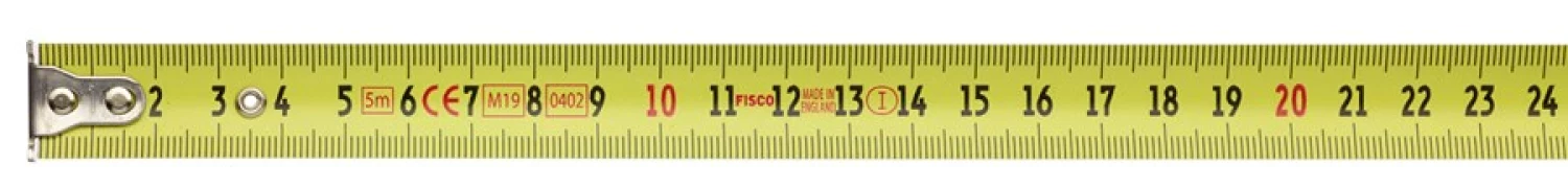 Hultafors PR 5M Rolbandmaat staal - 5m x 19mm