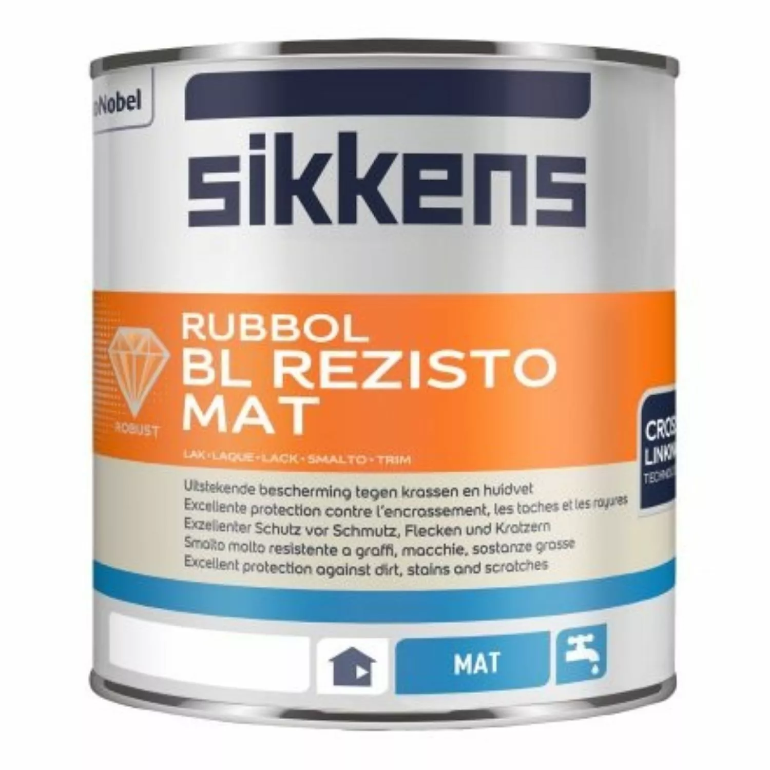 Sikkens Rubbol BL Rezisto mat - op kleur gemengd - 0,5 L-image