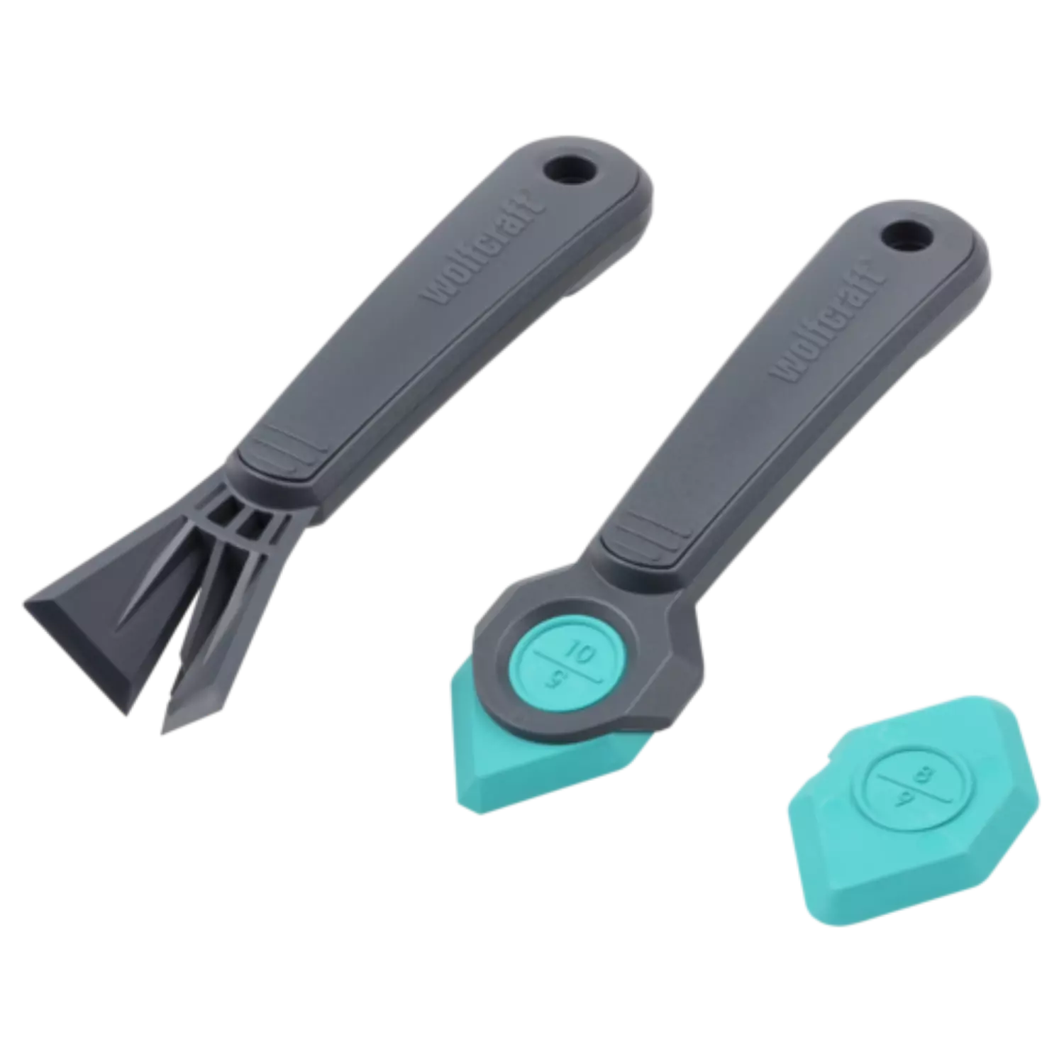 Wolfcraft 4334000 4-delige Kitspatel Set voegstrijker voor kitten