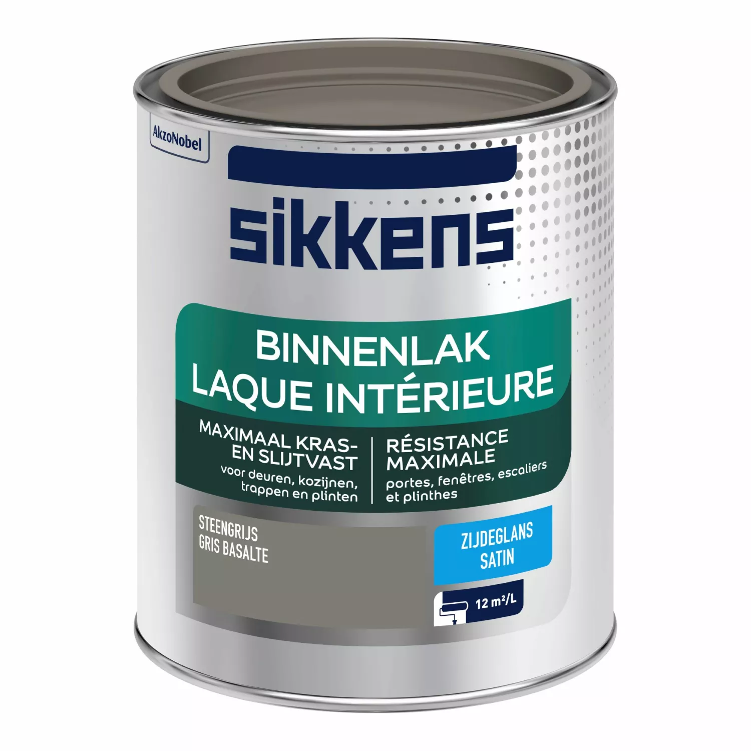 Sikkens Binnenlak Zijdeglans - Steengrijs - 750ml-image