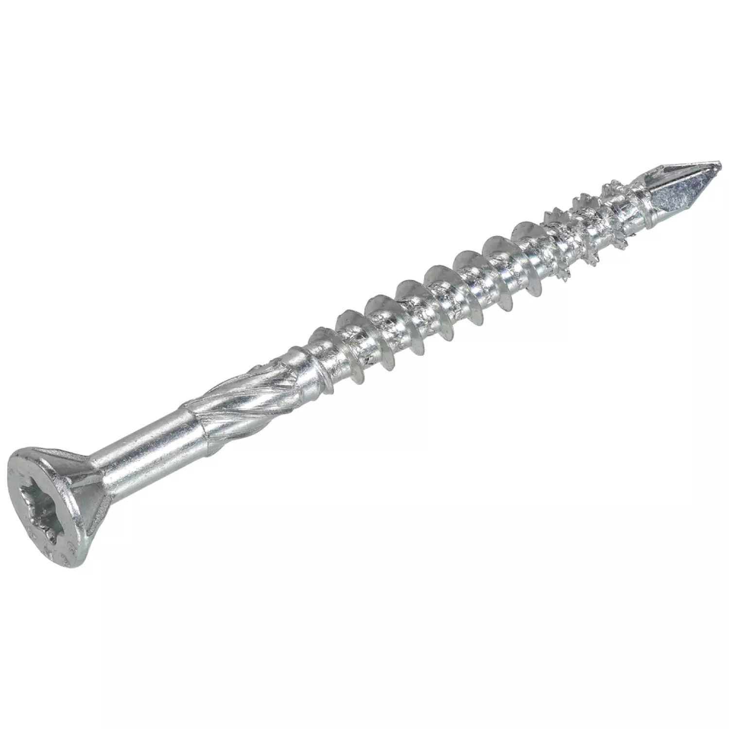 DynaPlus 0287.01.17601 MDF Plaatschroef - TX15 - 3.5 x 40/22mm - 75 graden Platkop - Deeldraad - Verzinkt (200st)-image