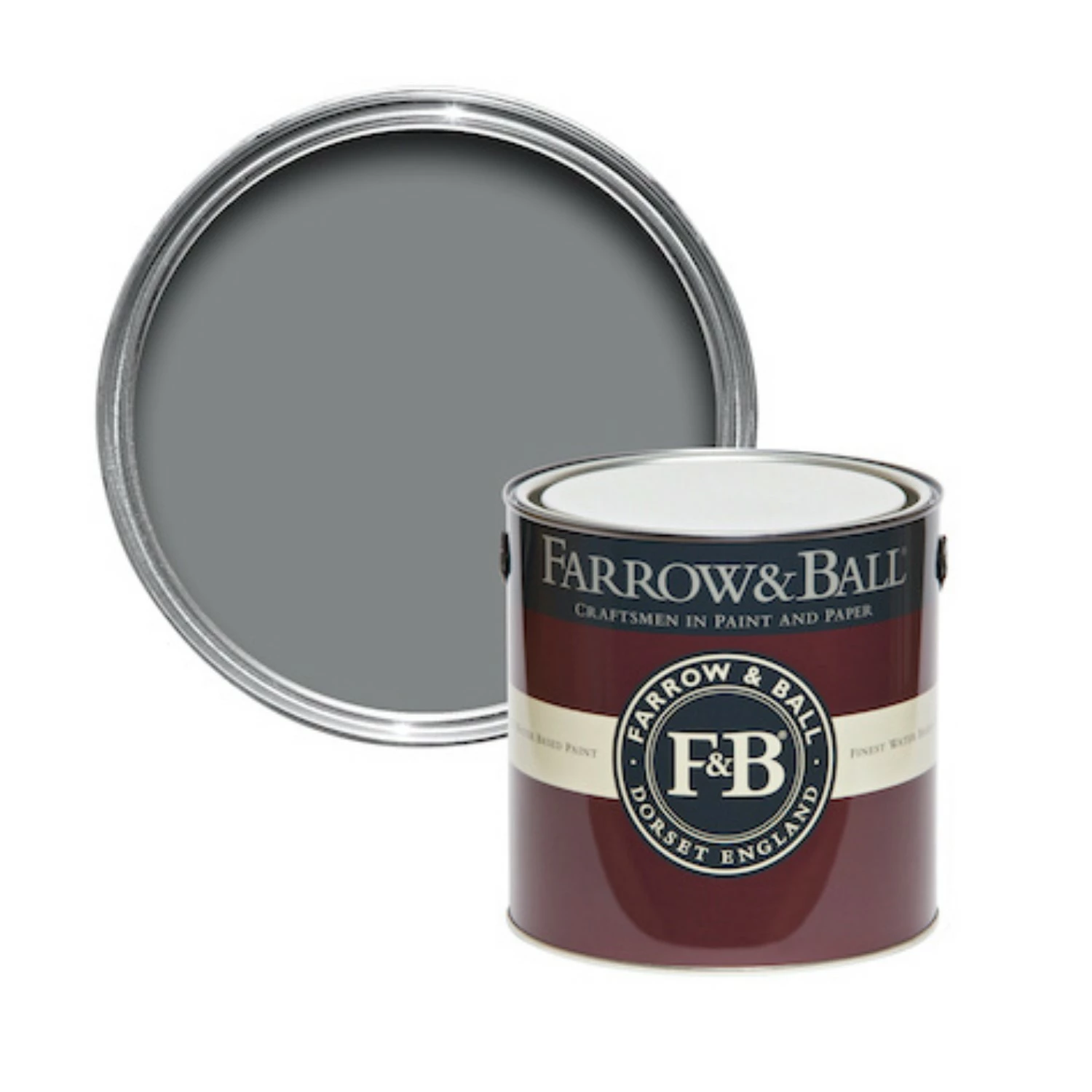 Farrow & Ball Dead Flat Plummett No. 272 - 2,5L-image