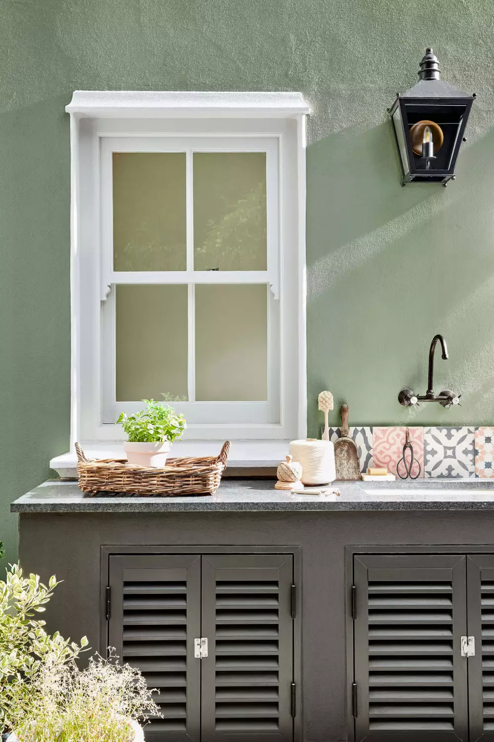 Little Greene Absolute Matt Emulsion - Pompeian Grey No. 293 - 1L-image