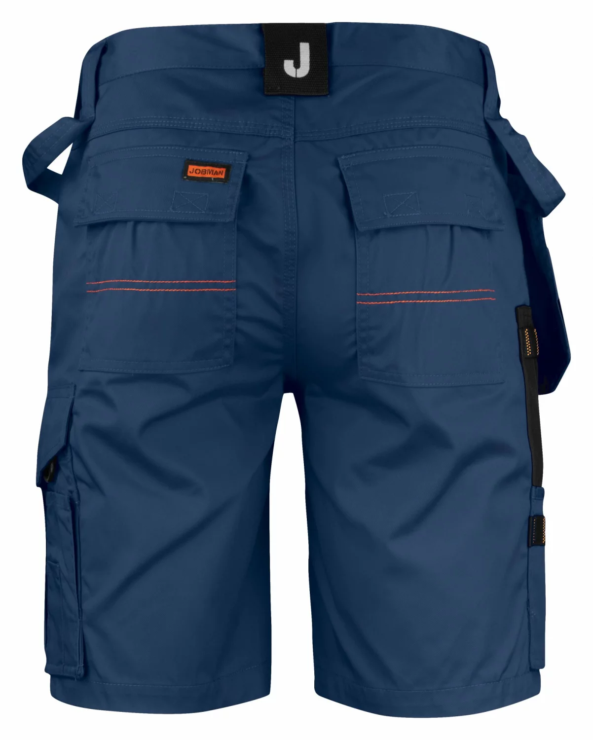 Jobman 2722 Werkbroek kort Holsterpocket - Maat 50 - Blauw / Zwart-image