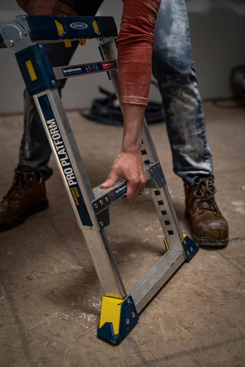 Little Jumbo 1299379023 Pro Platform AP2030 Telescopisch Werkbordes - 350 x 1160mm - tot 150kg-image