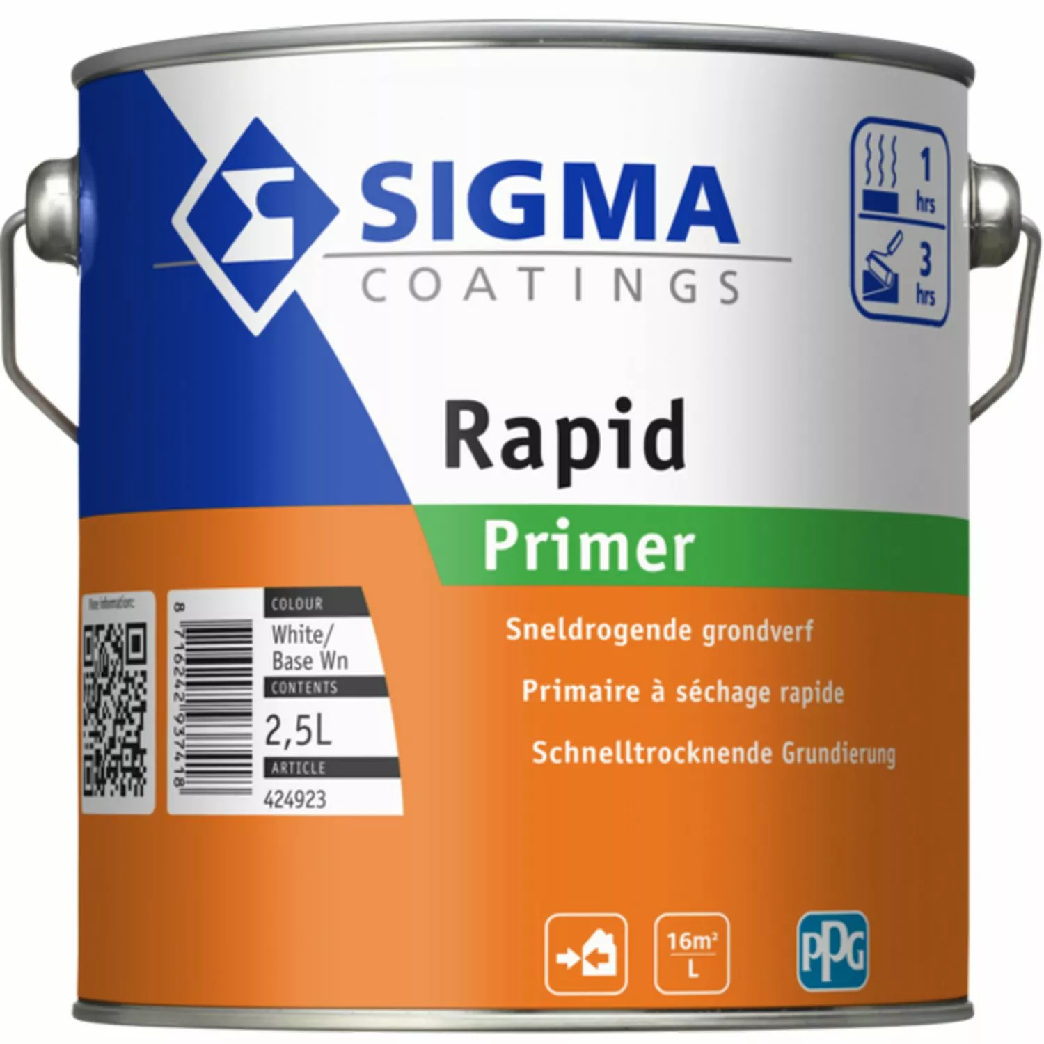 Sigma Rapid Primer Wit/ Basis Wn 2,5L-image