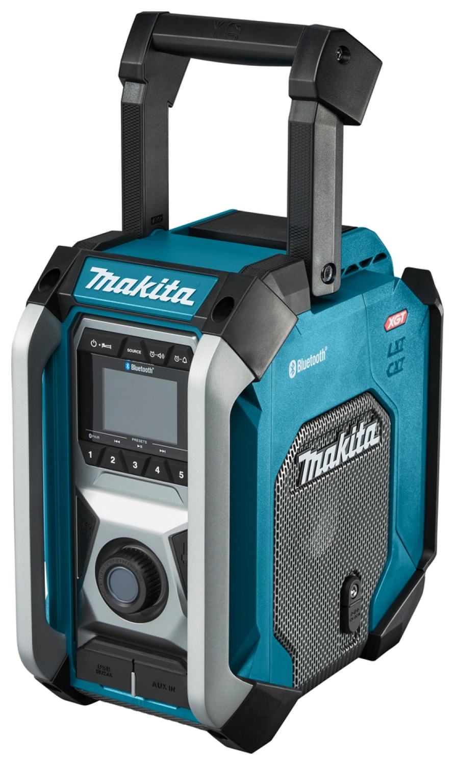 Makita MR006GZ XGT 40V Max Li-Ion accu bouwradio - FM/AM - bluetooth - werkt op netstroom & accu-image