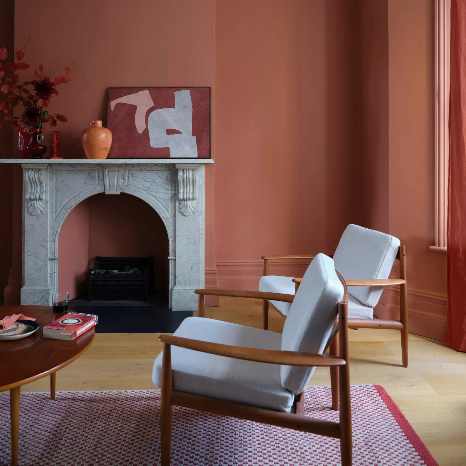 Farrow & Ball Estate Eggshell Red Earth No.64 5L-image