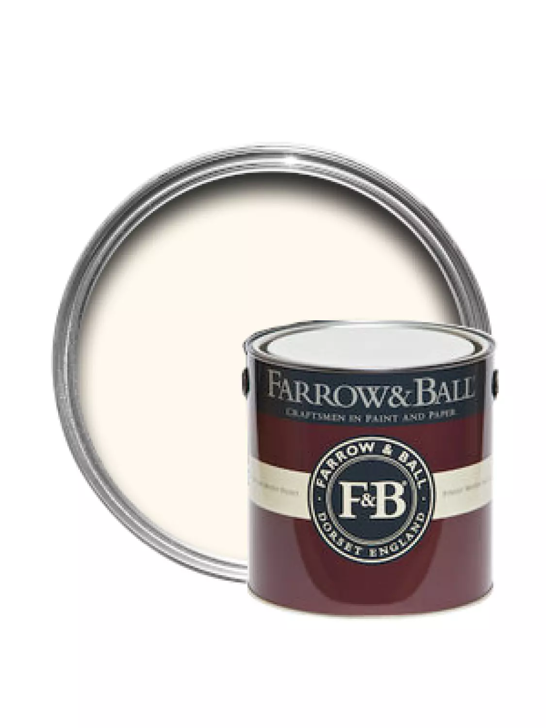Farrow & Ball Flat Eggshell Salt No.CC5 - 2,5L-image