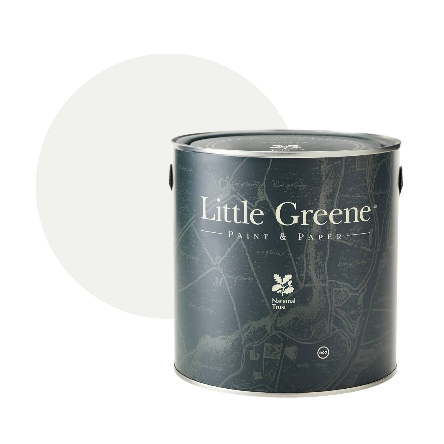 Little Greene Intelligent Matt Emulsion - Slaked Lime No. 105 - 10L-image
