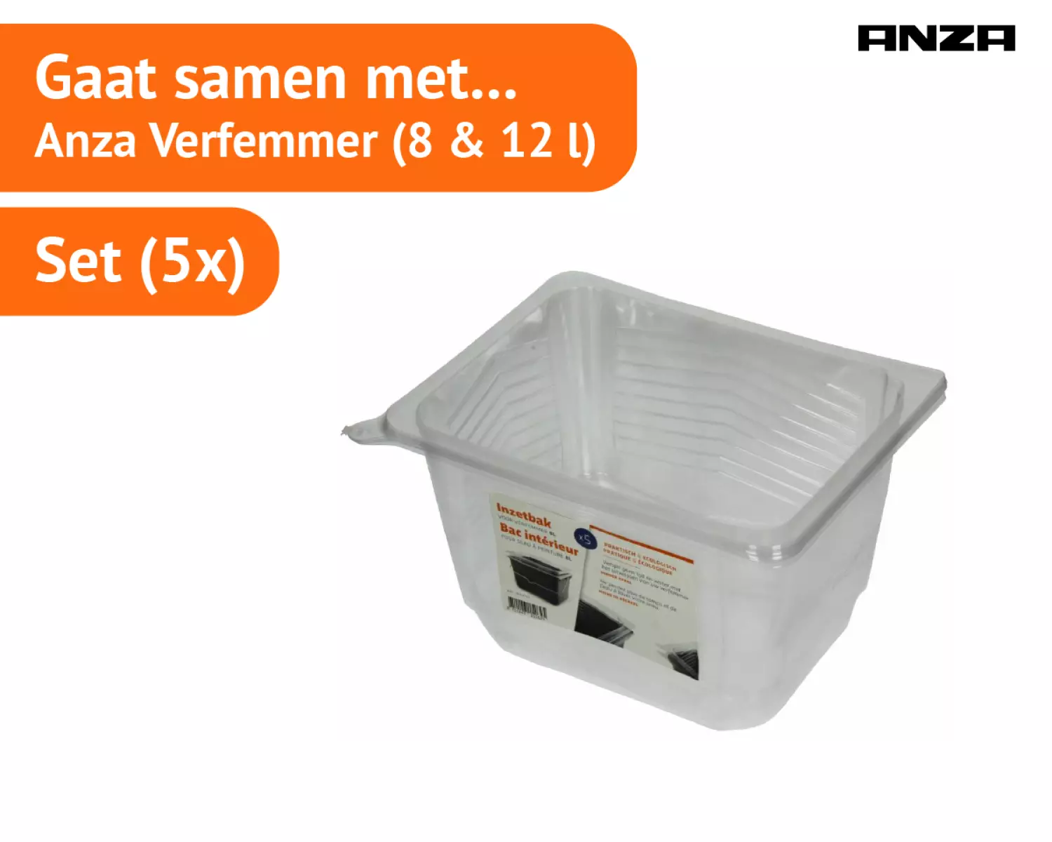 Paintura Inzet / binnen emmer - 8 liter (5st)-image