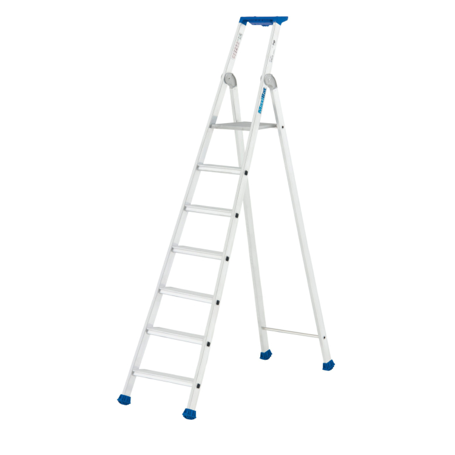 Little Jumbo 1223750107 Maxibat 2375 Trap - Enkel - Aluminium - 1 x 7 treden - max. werkhoogte 3,59m-image