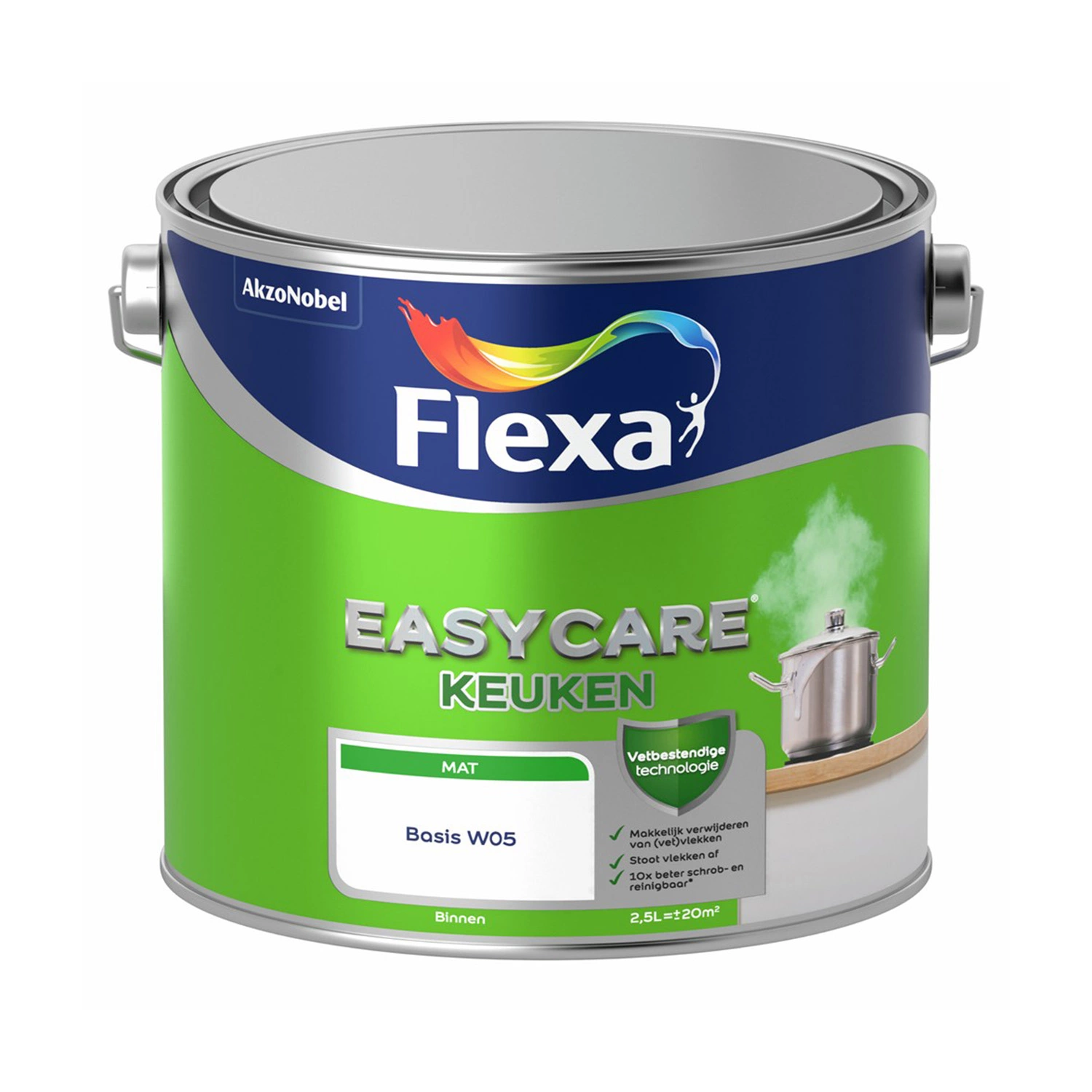 Flexa Easycare Muurverf Mat - Keuken - 2,5L-image