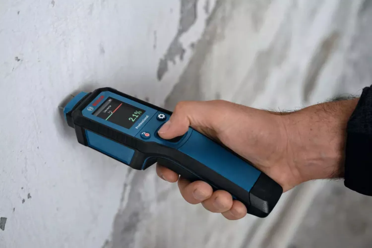 Bosch GMP 1-13 Houtvochtmeter in opbergtas