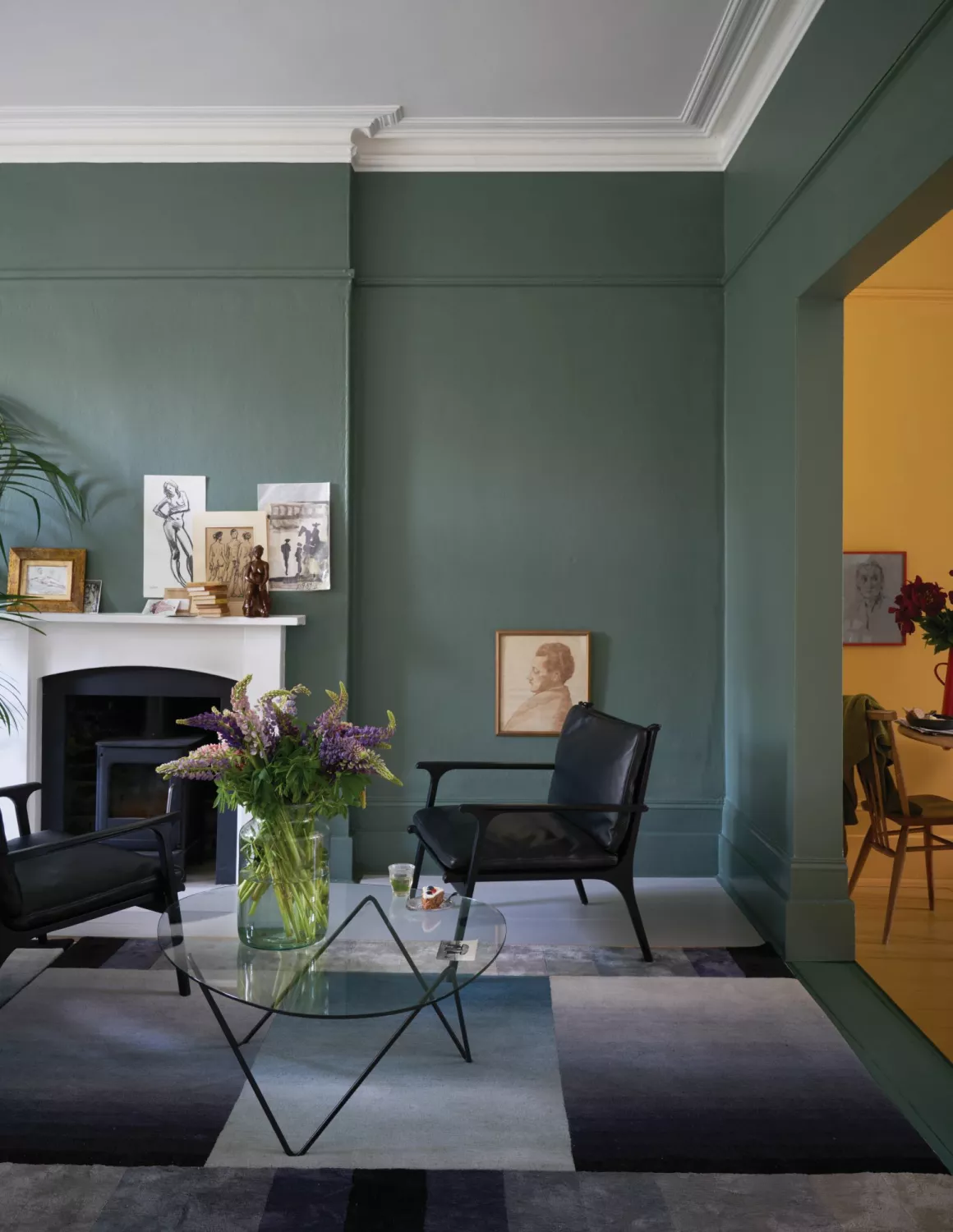 Farrow & Ball Estate Emulsion Green Smoke No.47 - 5L-image