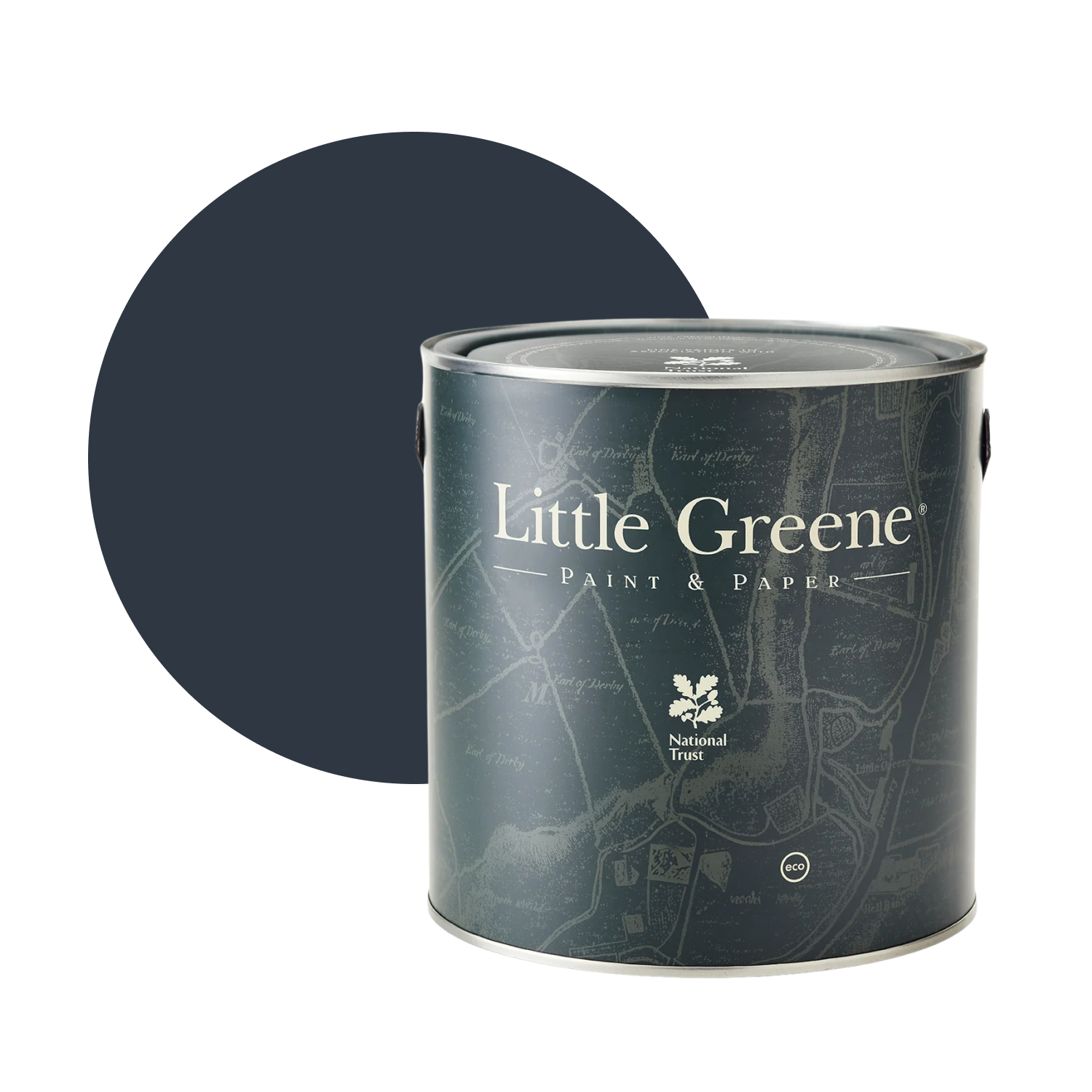 Little Greene Intelligent Gloss - Dock Blue No. 252 - 2,5L-image