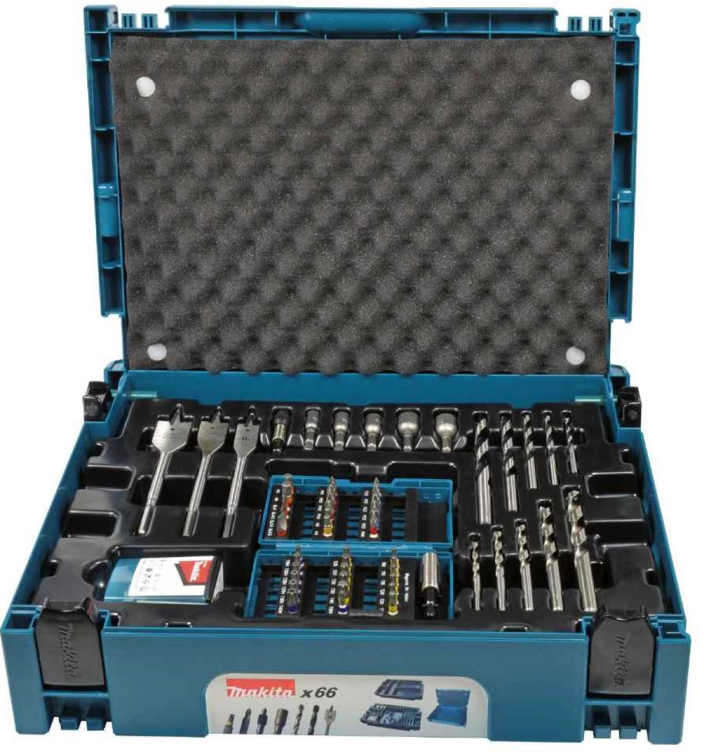 Makita B-43044 66 delige bit & boren set in Mbox-image