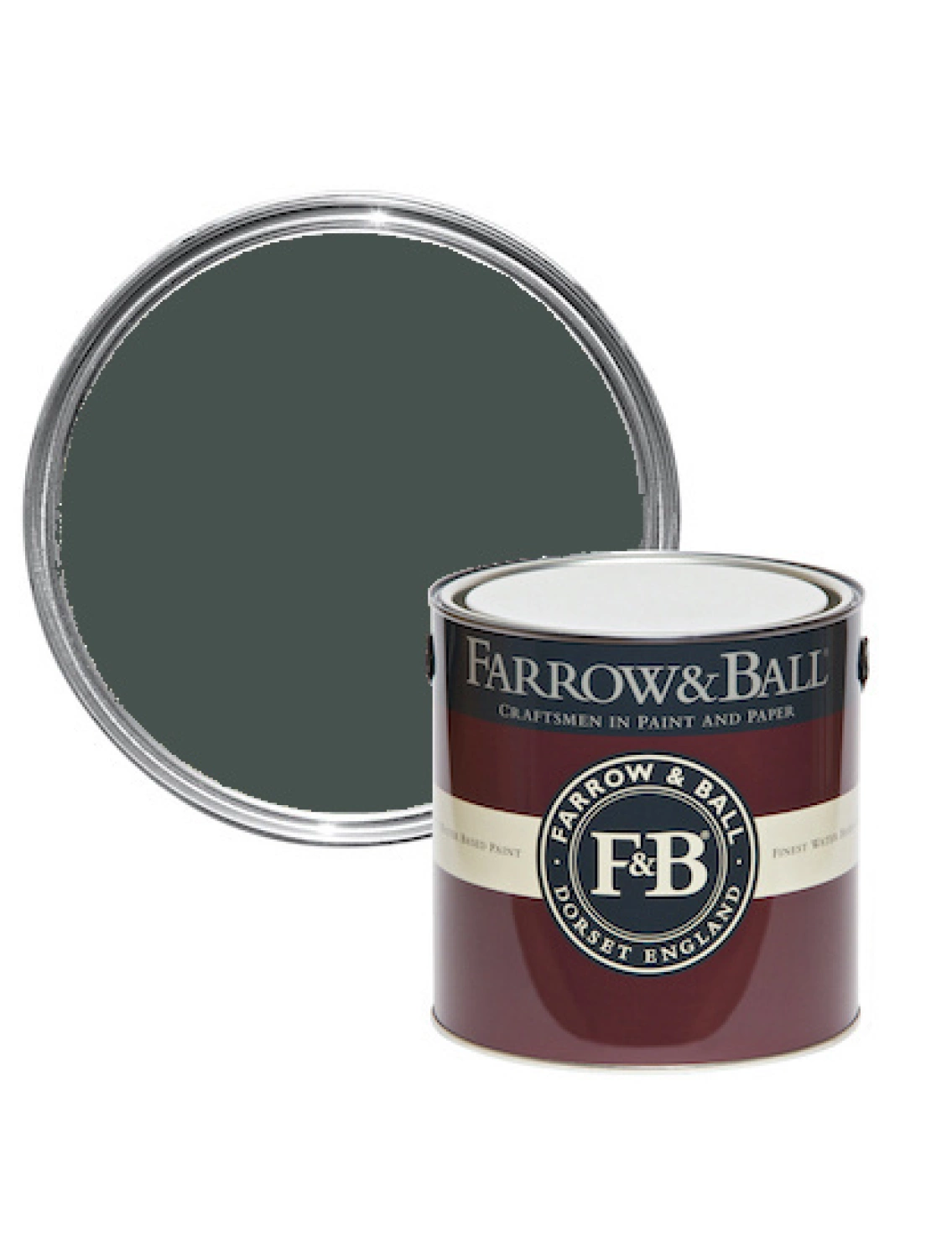 Farrow & Ball Casein distemper Chine Green No. 35 - 2,5L-image