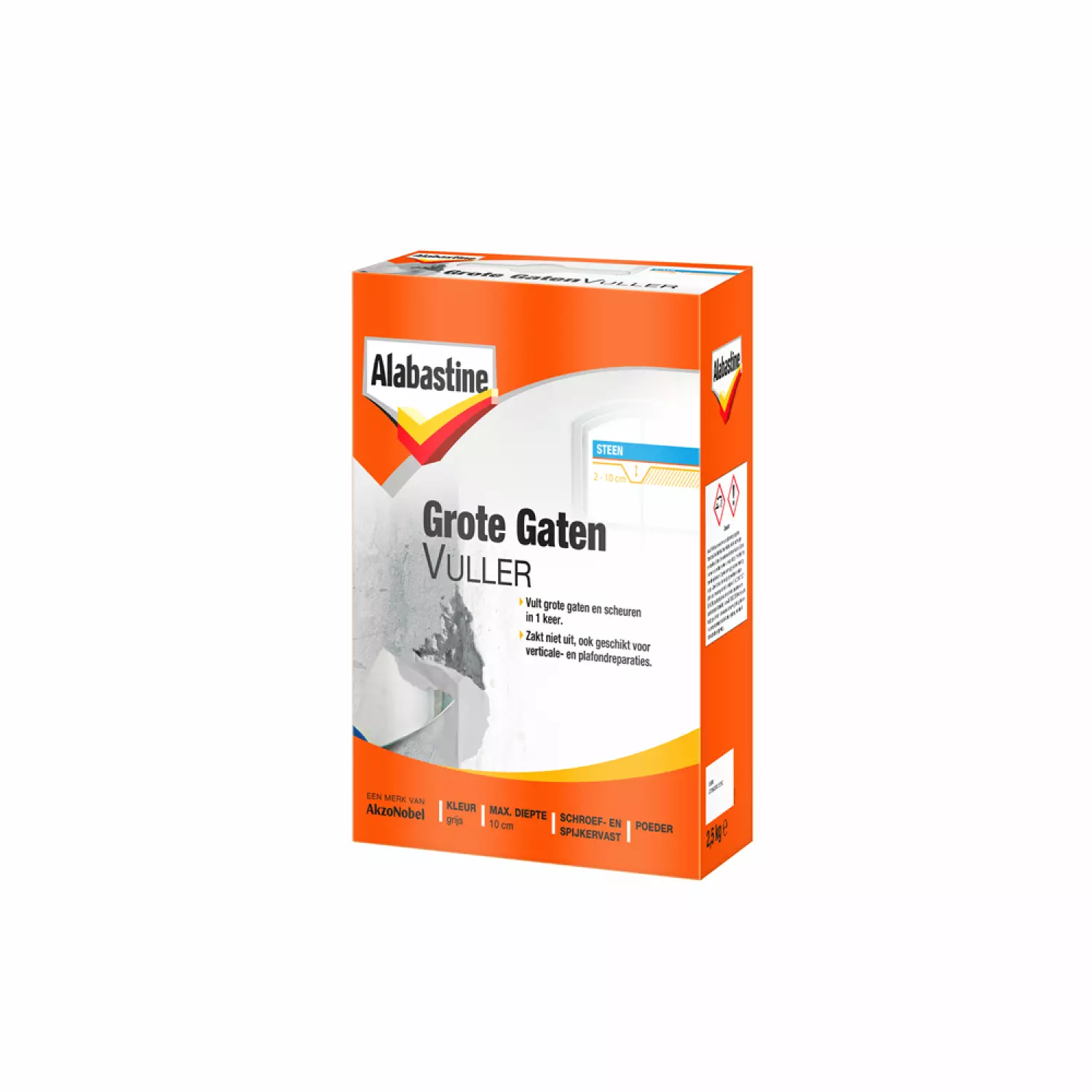 Alabastine Grote Gatenvuller - Poeder - 2,5kg-image