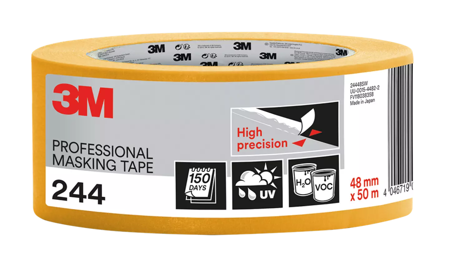 3M 24448SWN Professionele Afplaktape - 48mm x 50m-image