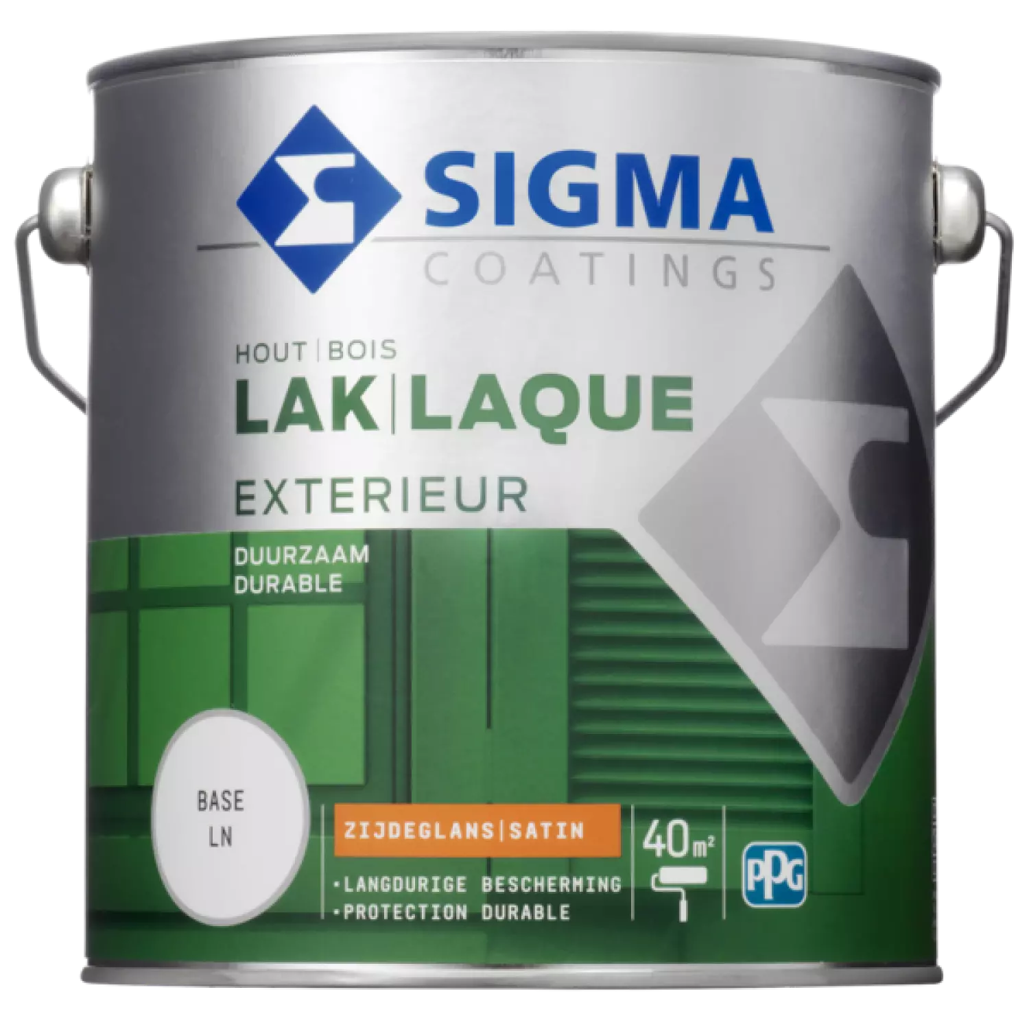 Sigma Houtlak exterieur zijdeglans - op kleur gemengd - 2.5L-image