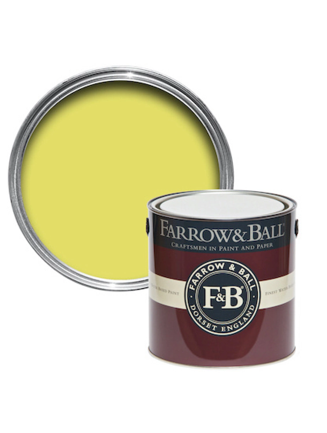 Farrow & Ball Flat Eggshell Yellowcake No.279 - 2,5L-image