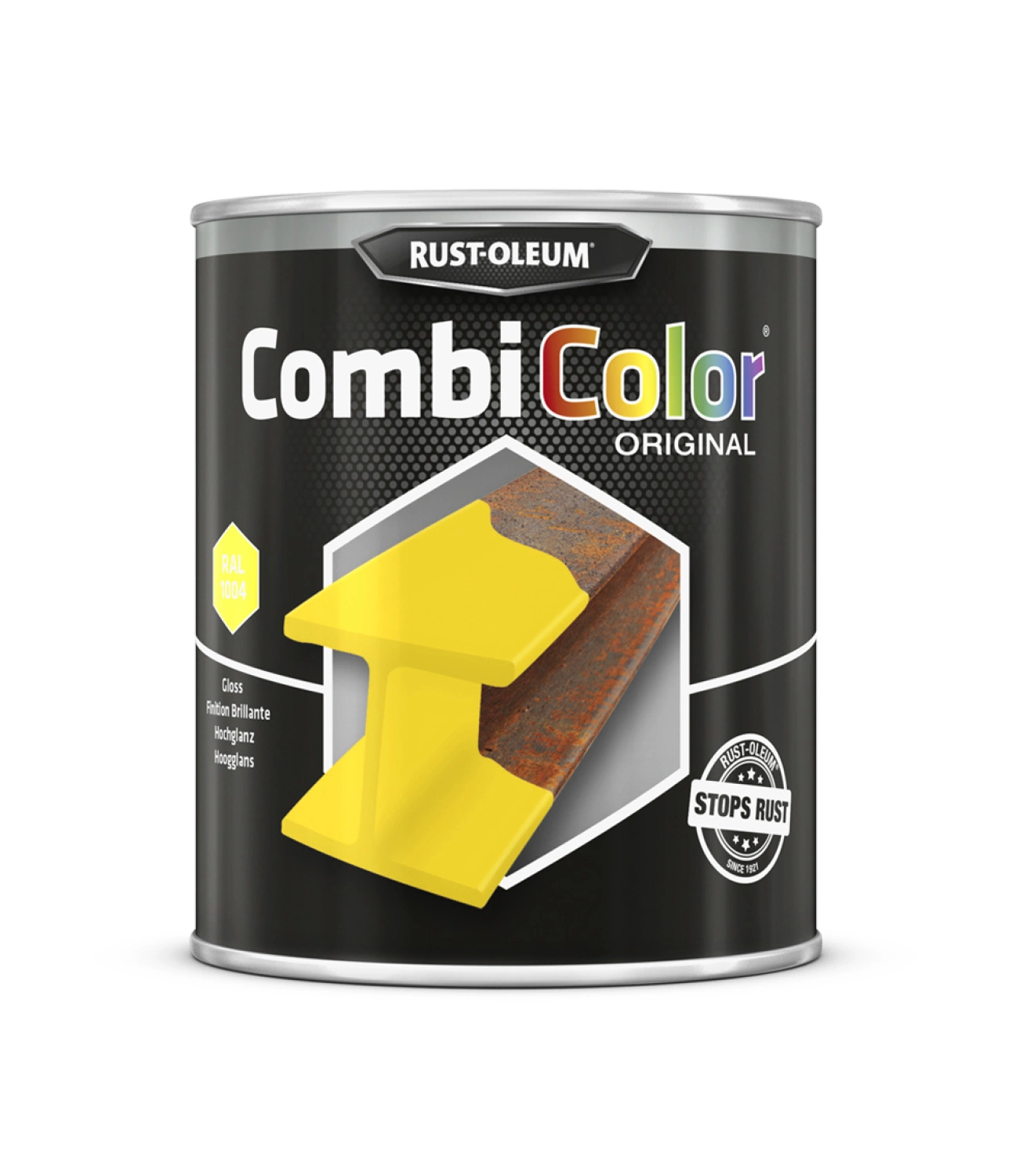 Rust-Oleum Combicolor Hoogglans - RAL 2000 geeloranje - 0,75L-image