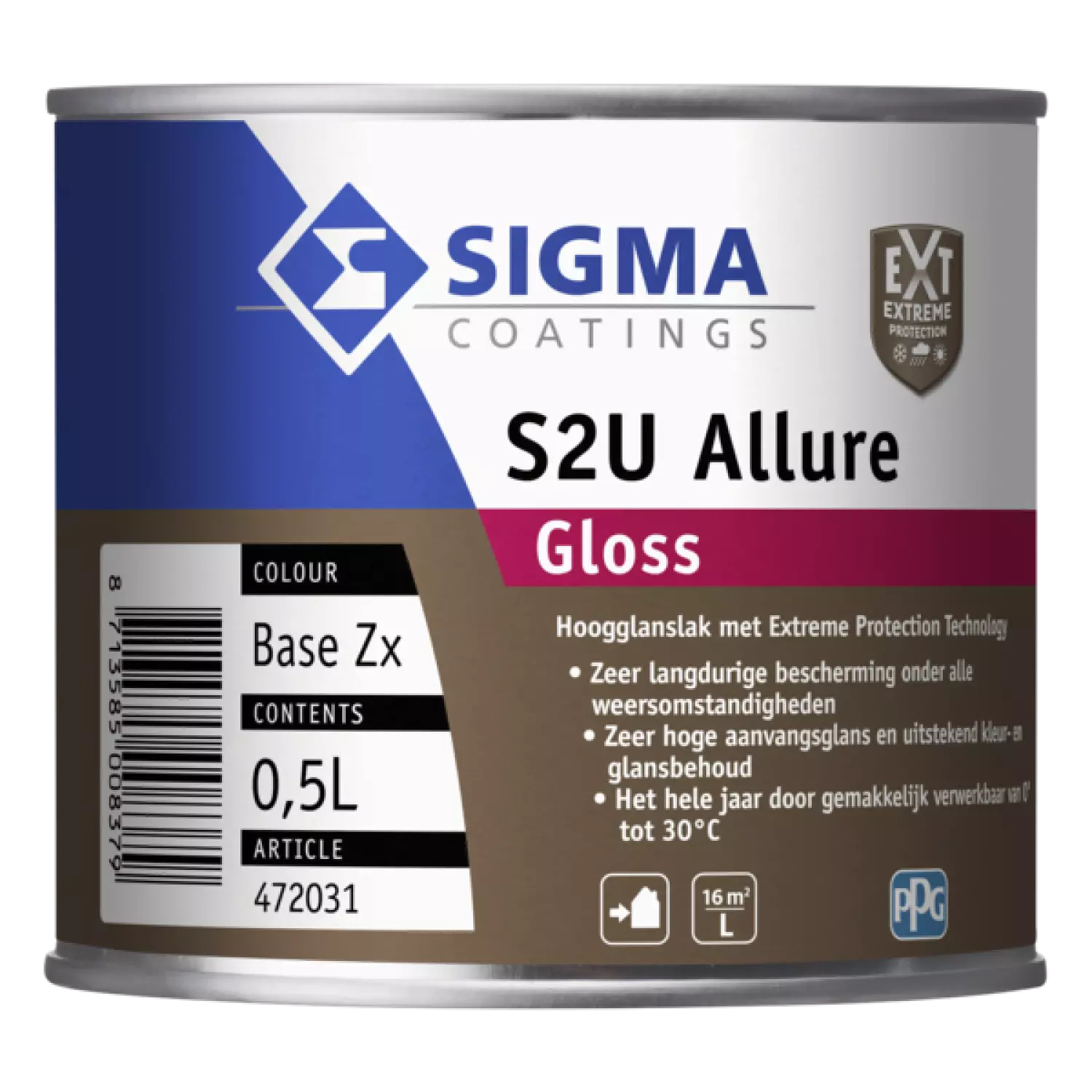 Sigma S2U Allure Gloss - basis Zx - 395ml-image