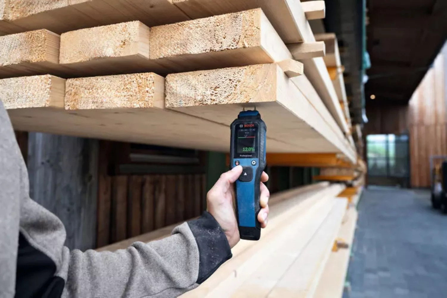 Bosch GMP 2-15 Houtvochtmeter in opbergtas