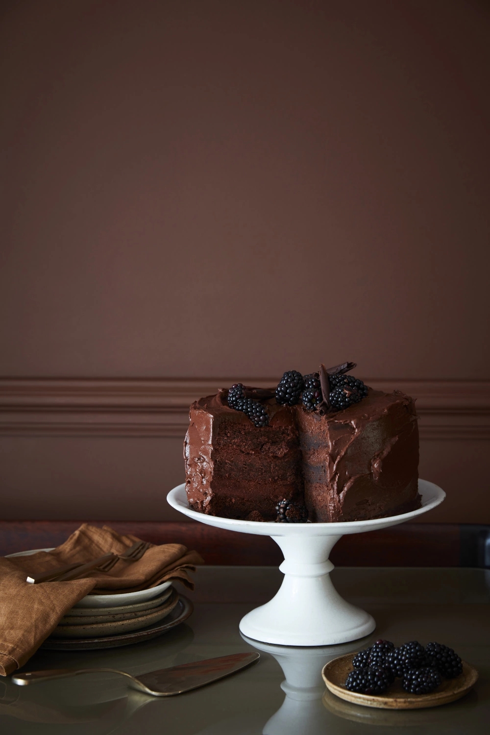 Little Greene Absolute Matt Emulsion - Ganache No. 345 - 5L-image