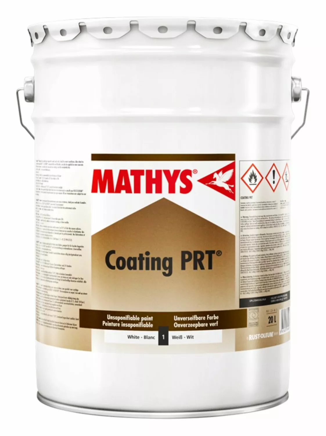 Rust-Oleum Coating PRT - wit - 4L-image