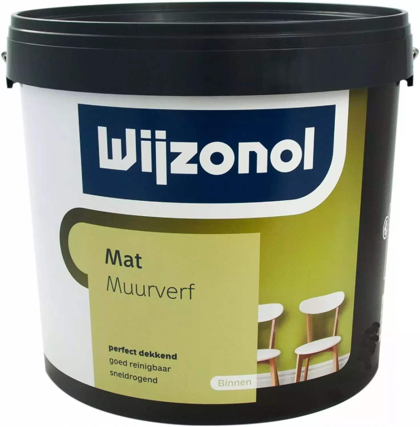 Wijzonol Muurverf Mat - op kleur gemengd - 0,25L-image