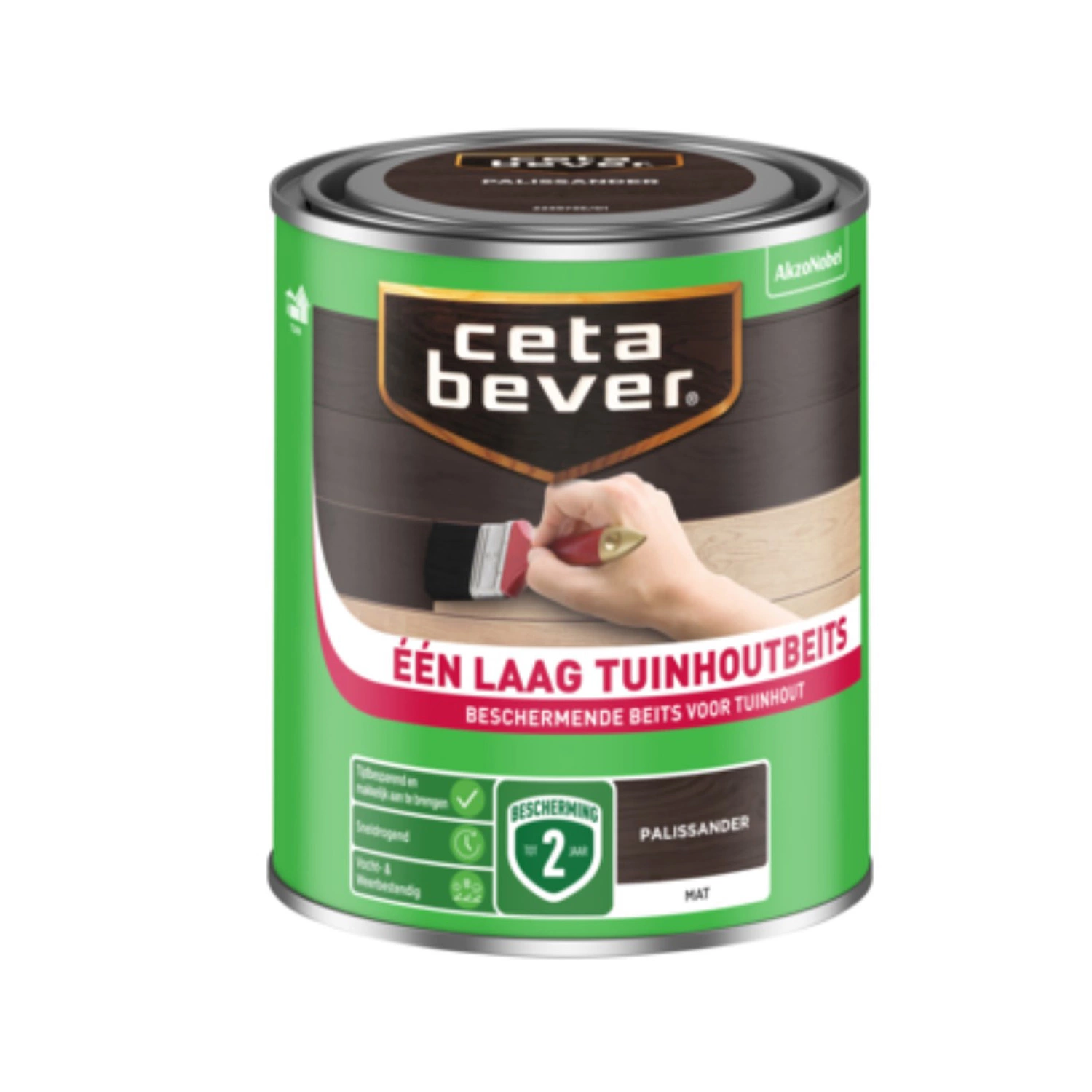 Cetabever Een Laag Tuinbeits - palissander - 0,75L-image