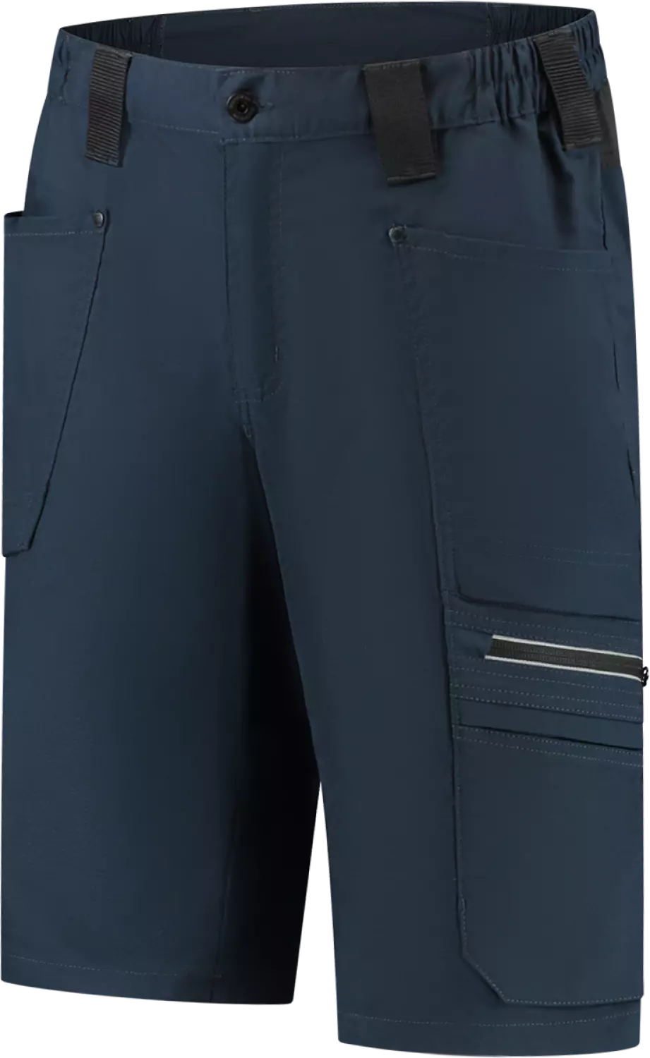 Workman 9023 STRETCH Bermuda Werkbroek P2S - Navy / Black - Maat 46 (32/32)-image