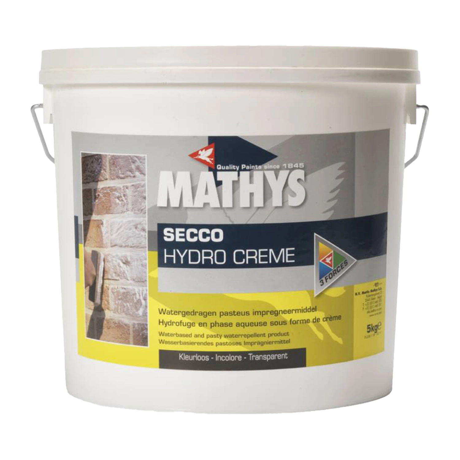 Mathys Secco Hydro Crème - 5kg-image