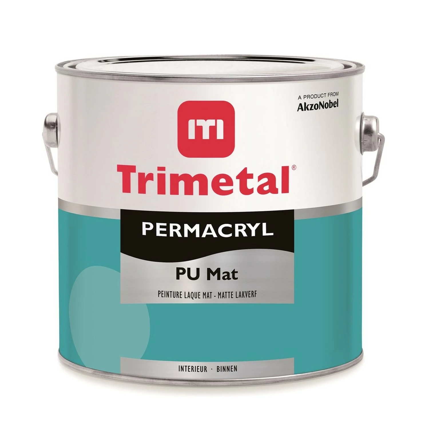 Trimetal Permacryl PU Mat 2,5 Ltr Wit-image