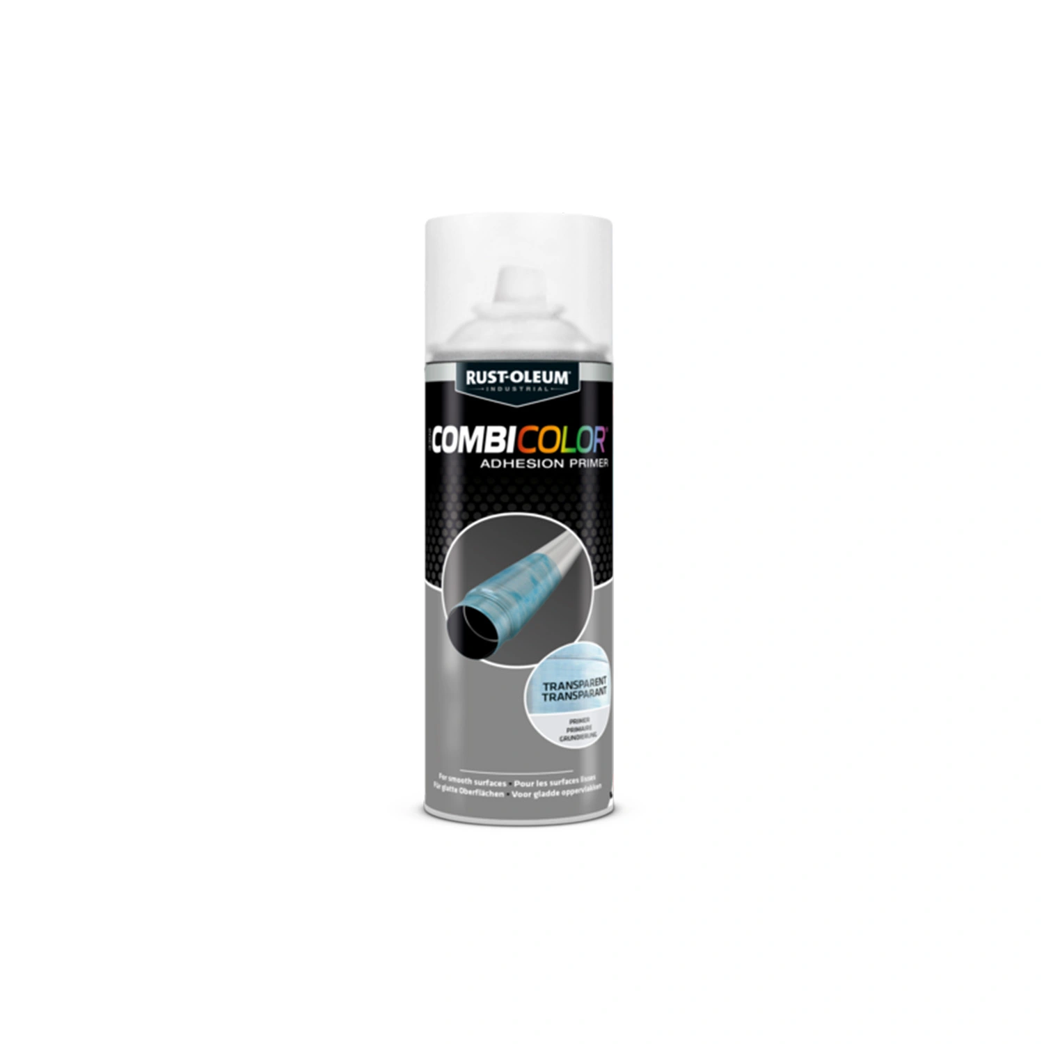 Rust-Oleum Combicolor Hecht Primer Spuitbus - Blauw Transparant - 0,4L
