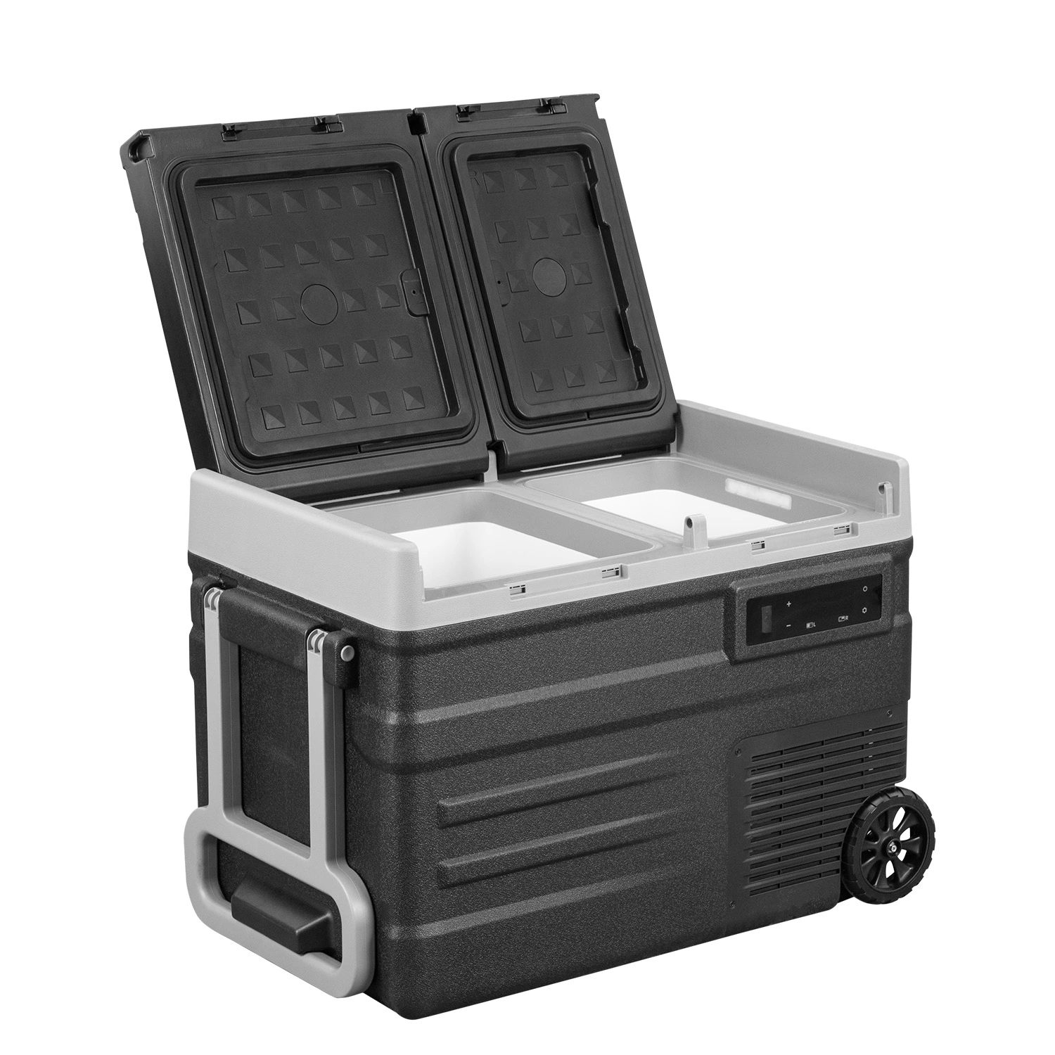 Steamy-E SECUD45 Dual Zone Roller Elektrische Compressor Koelbox op wielen - 41L-image