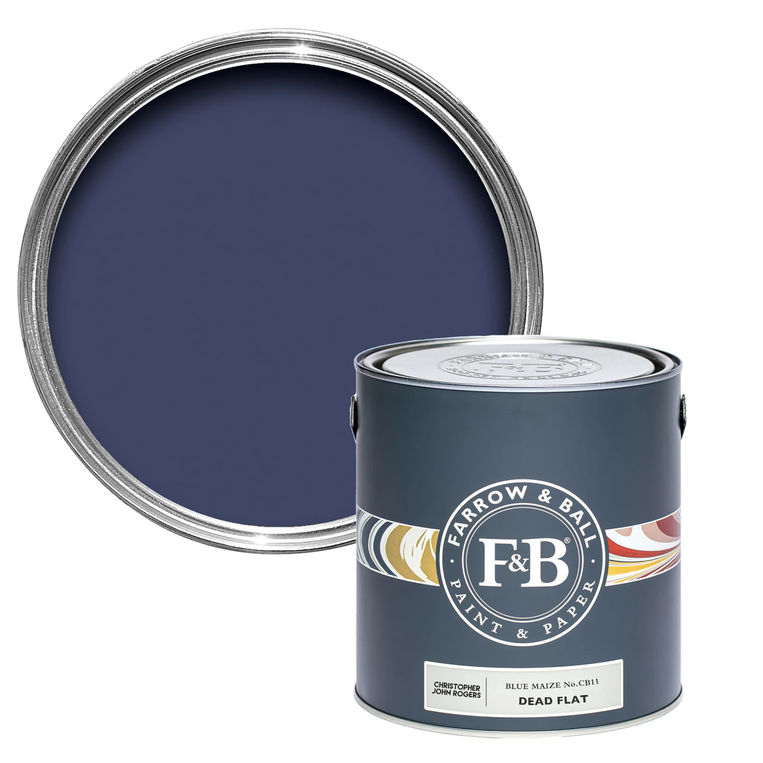 Farrow & Ball Estate Emulsion Blue Maize CB11 5 L-image